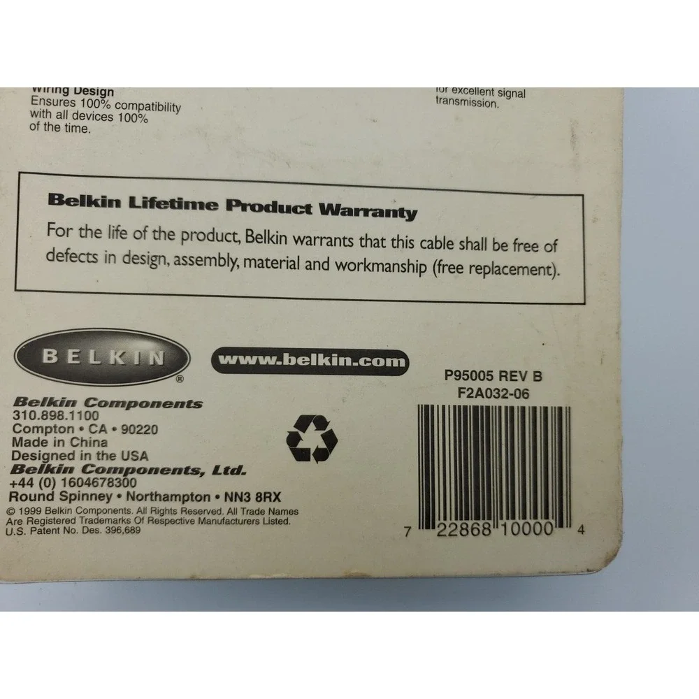 belkin db25 male